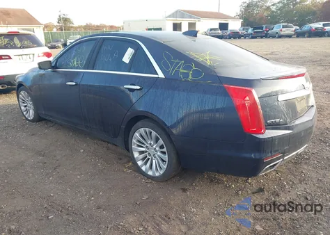 2015 Cadillac Cts Luxury из США, поврежденный, VIN 1G6AX5SX2F0130333